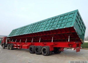 梁山縣專用掛車制造廠 側(cè)翻自卸車價(jià)格與高清圖片詳解